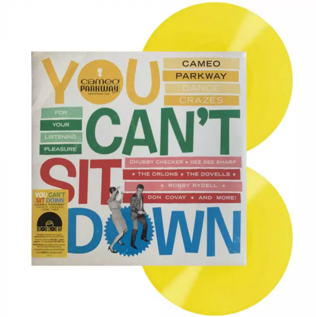 Various: You Can't Sit Down Double LP Yellow Vinyl RDS BLACK FRIDAY 2021