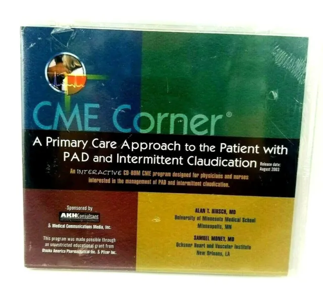 CME CORNER - A Primary Care Approach to the Patient with PAD and...CD-ROM NEW