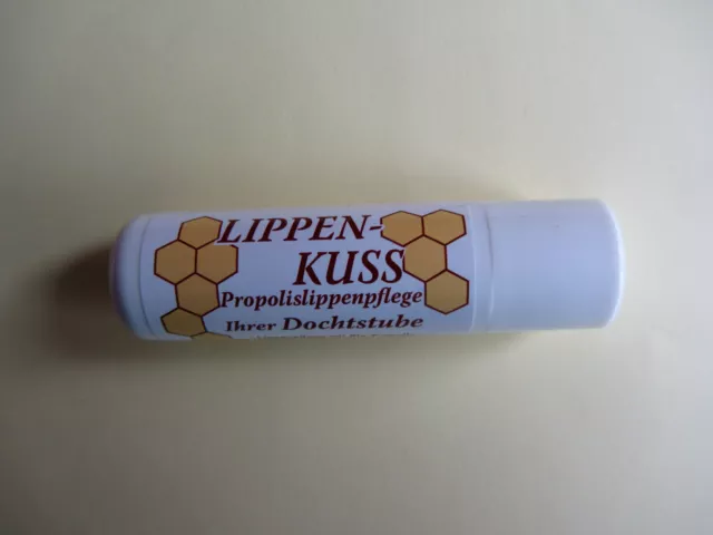Bio Propolis Natur Lippenpflege mit Bienenwachs Lippen Balsam Pflegestift Stift