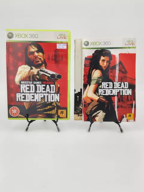 Jeu Xbox 360 Red Dead Redemption en boite, complet (Map inclut) (boite UK)