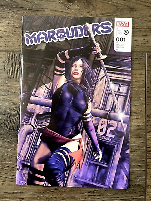 marauders #1 Marco Turini TRADE DRESS RETAILER VARIANT Psylocke X-MEN