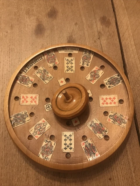 Jeu En Bois Ancien - Le Chien Savant - Jeu De La Puce - Benjamin Rabier - Dlg