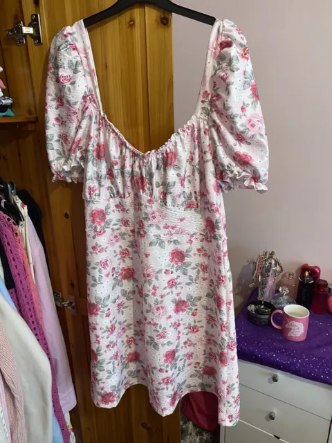 miss selfridge floral dress Size 18 New