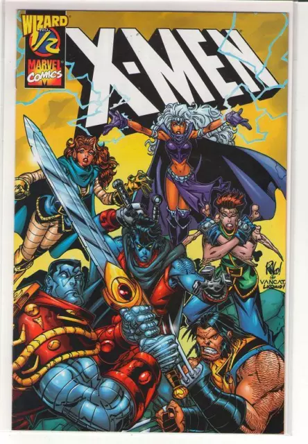 X-men #1/2 wizard mail away issue Mike Wieringo Wolverine Rogue Nightcrawler 9.6