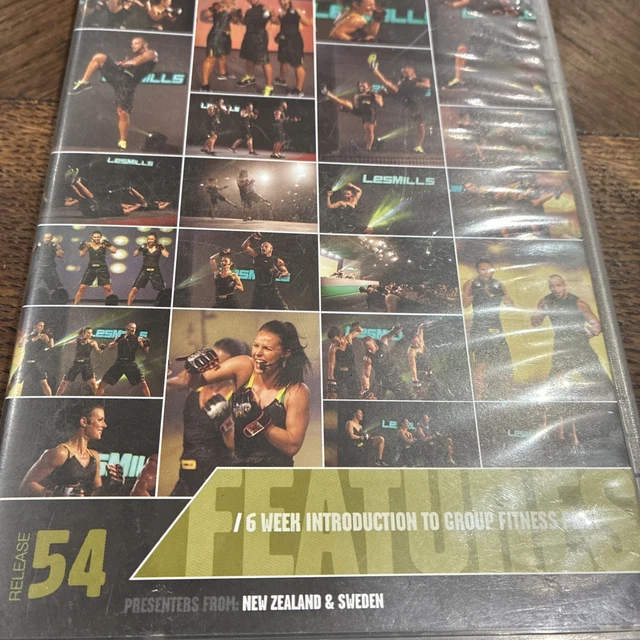 LES MILLS BODYCOMBAT BODY COMBAT 54 DVD CD And Notes FFAK