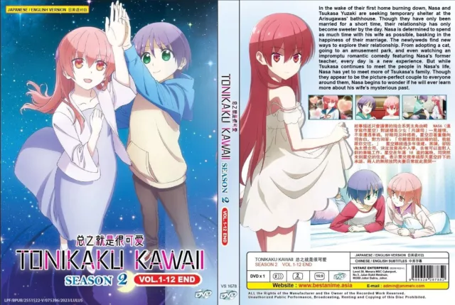 DVD ANIME~ENGLISH DUBBED~Kanojo,Okarishimasu Season 2(1-12End)All region