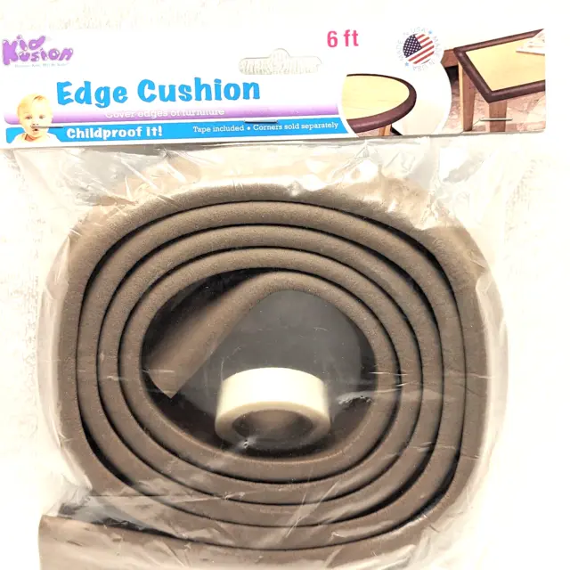 Baby Safety Furniture Edge Cushion Cover Kid Kushion 6’  Tape Included New