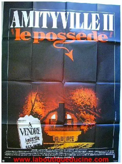 AMITYVILLE 2 LE POSSEDE Affiche Cinéma / Movie Poster DAMIANO DAMIANI