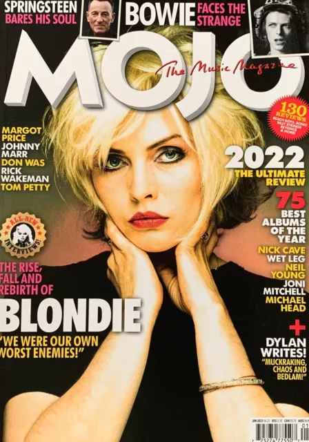 MOJO (UK) Magazine Issue: January 2023 BLONDIE, MARGOT PRICE, JOHNNY MARR