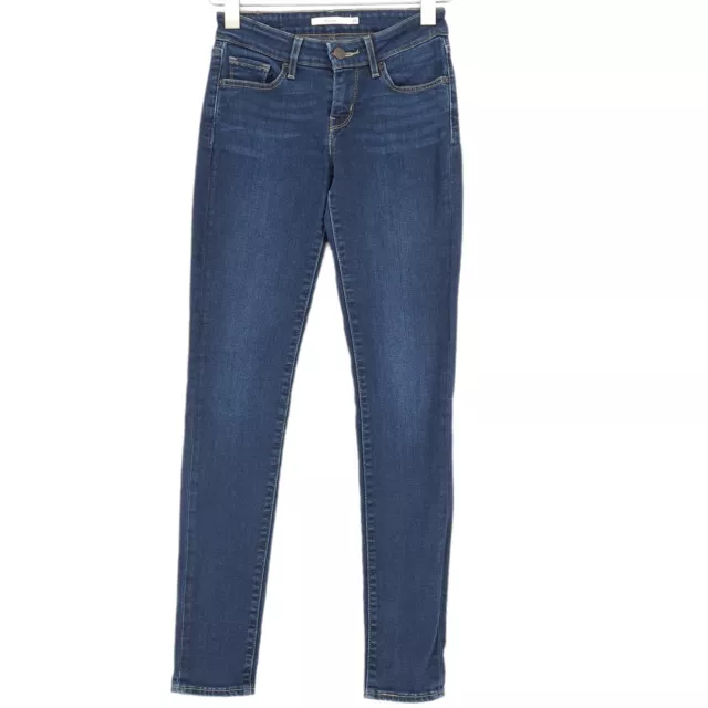 Levis 711 Vaqueros Pitillo Elástico Ajustado Mujer Talla W25