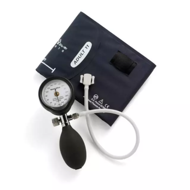 Welch Allyn Dura Shock Ds54 Sphygmomanometer, Black/Blue/White