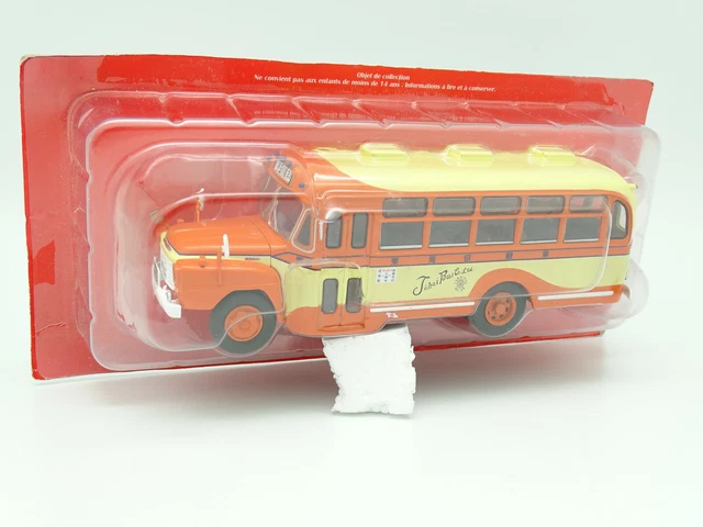 AUTOBUS & AUTOCARS DU MONDE N° 2 - ISOBLOC 648 DP - FRANCE 1955 au 1/43