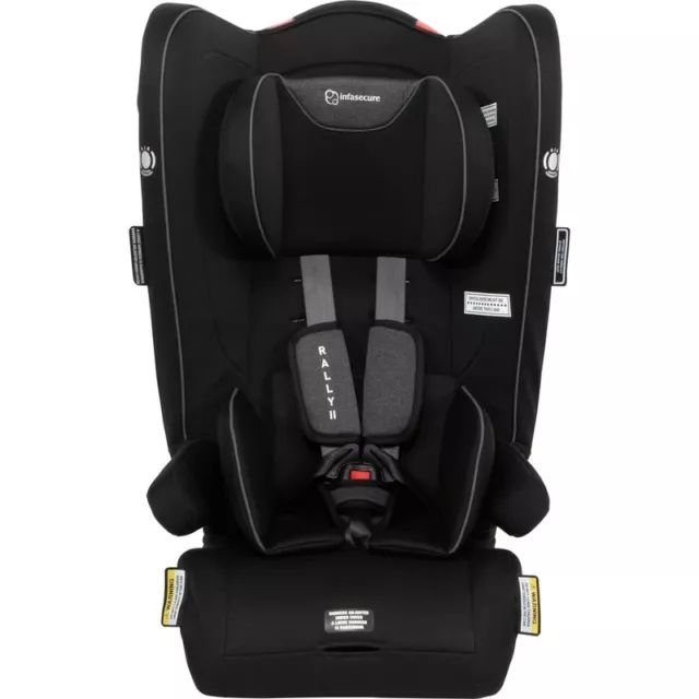 InfaSecure Rally II Move Convertible Booster Seat - Shade 6 Months -8 Years