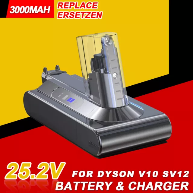Batterie Dyson V10 3000 Mah Absolute Cyclone Motorhead Animal SV10  Remplacement