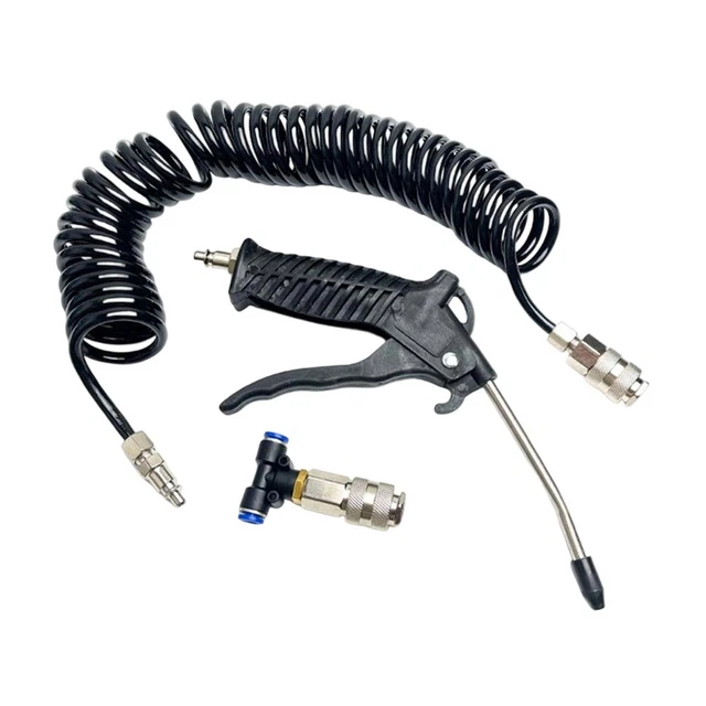 COMPRESSED AIR SET with Retractable 5 Meter Hose for Truck and Auto ...