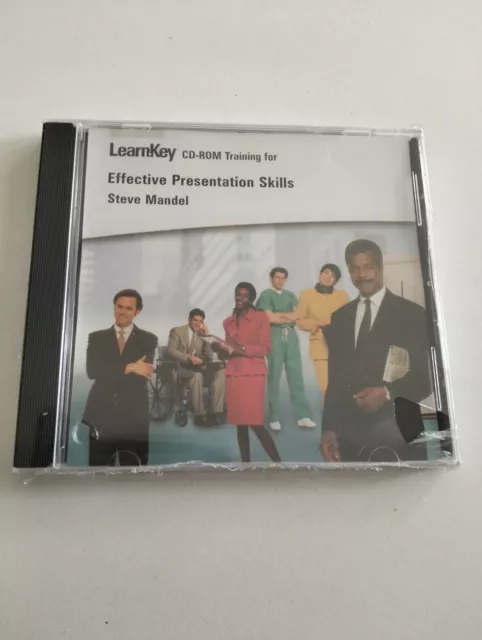 Effective Presentation Skills LearnKey CD-ROM Business Training