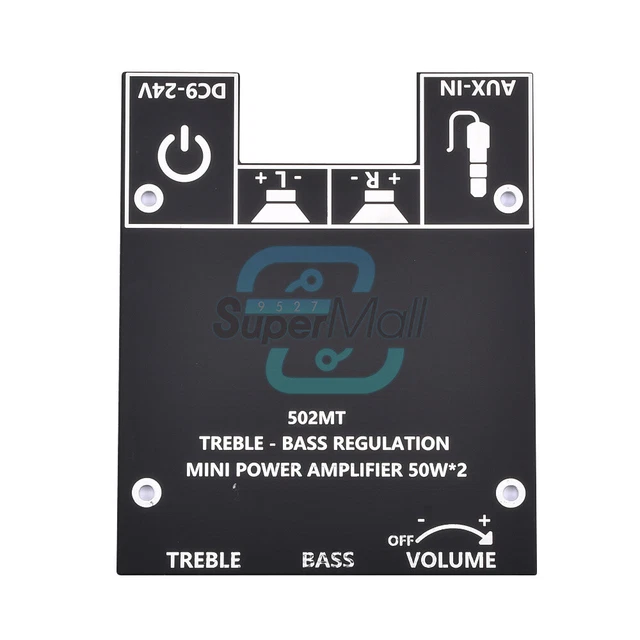 Scheda Amplificatore Bluetooth 5.0 - 50W+50W - Dual Channel - Alimentazione DC5-24V - Foto 8
