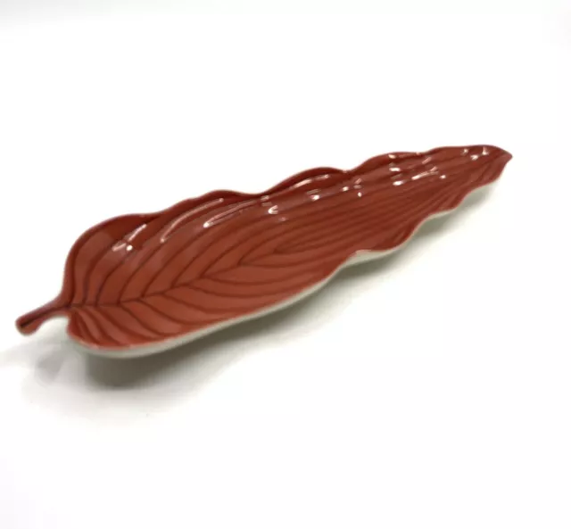 Carlton Ware Red Leaf serving plate c1950