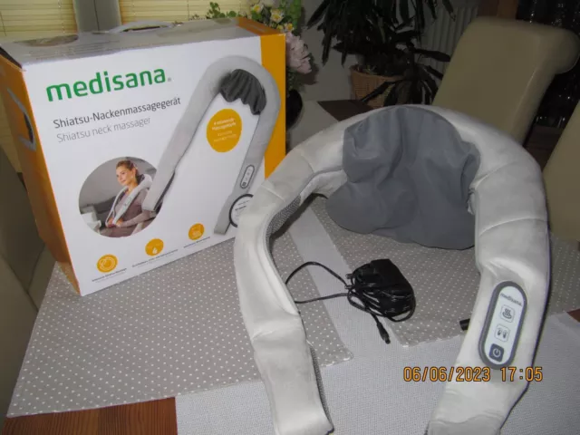 Medisana 860 Shiatsu Nackenmassagegerät vielseitig einsetzbar NEU 1x getestet.