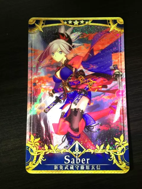 Senji Muramasa Stage 1 Saber Star 5 FGO Fate Grand Order Arcade Card
