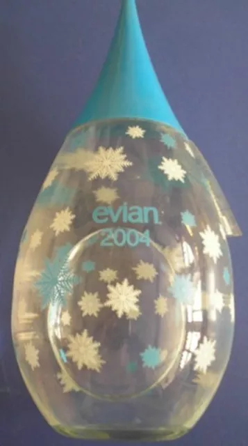 Bottle bouteille Evian 2004 pleine neuve