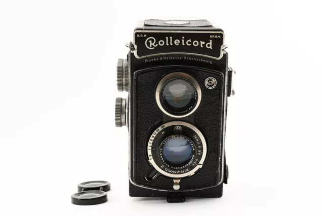 Rolleicord 35 mm DRP Carl Zeiss Jene 7,5 cm F3,5  From Japan As-is 1061