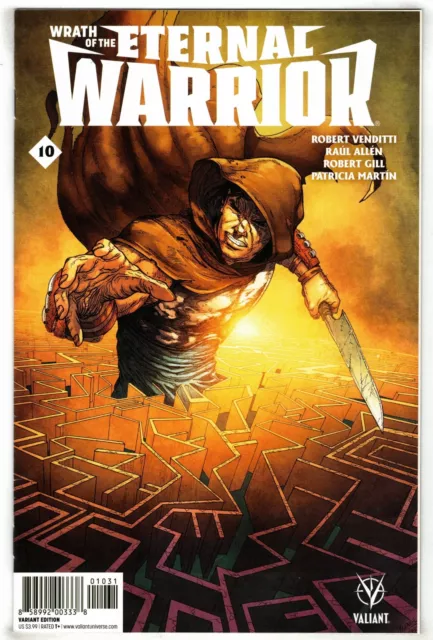 Wrath of the Eternal Warrior #10 1:20 Andres Guinaldo Variant Valiant 2015 VF/NM