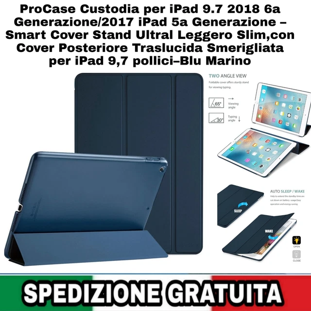 Custodia Smart Cover Universale Per IPad 5ª-9ª Gen, Pro 11 E 12.9, Air, Mini – Morbida E Antiurto - 3