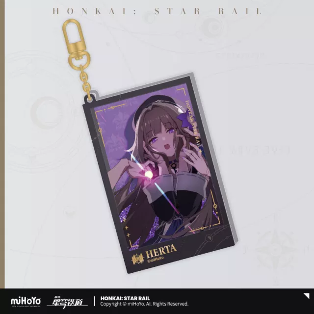 miHoYo Honkai: Star Rail Herta Keychain Quicksand Goods Countdown to departure