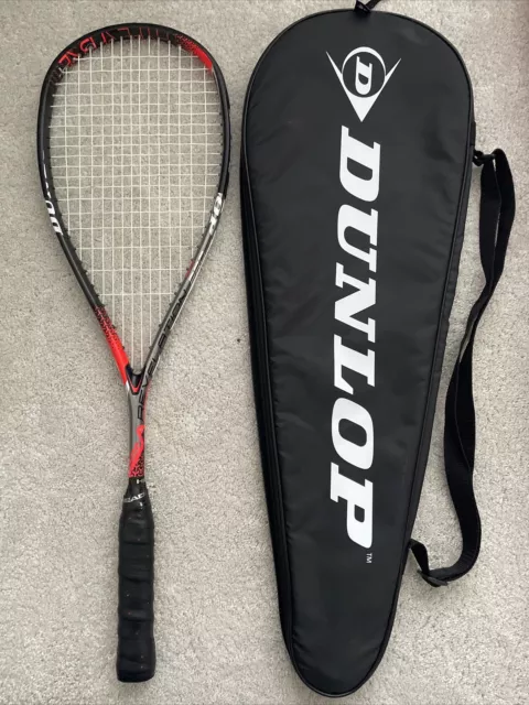 Dunlop Babolat Revelation Pro racchetta da squash Hyperfibre Plus nero rosso