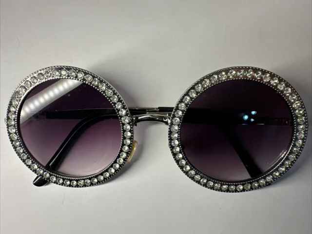 Party disco silver sunglasses