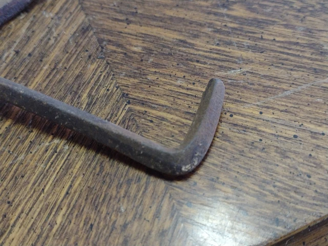 EARLY 1800s Hand Forged Twisted Latch Hook Barn Door Gate Hardware Salvage LOT 3 5