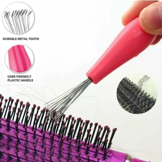 Hair Brush Cleaner Tool Embedded Plastic Comb Cleaning Household Mini Tool COMBS