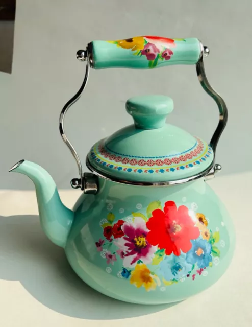 https://www.picclickimg.com/SC0AAOSwOwdktXxA/Pioneer-Woman-Tea-Kettle-Teapot-Breezy-Blossom-Floral.webp