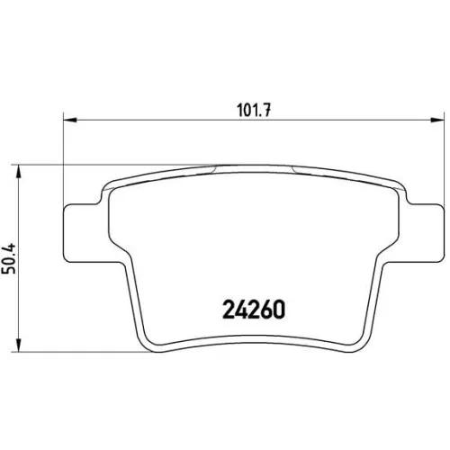 Kit Pastiglie Freno Freno A Disco Brembo P24063 Prime Line per Ford Jaguar Geely