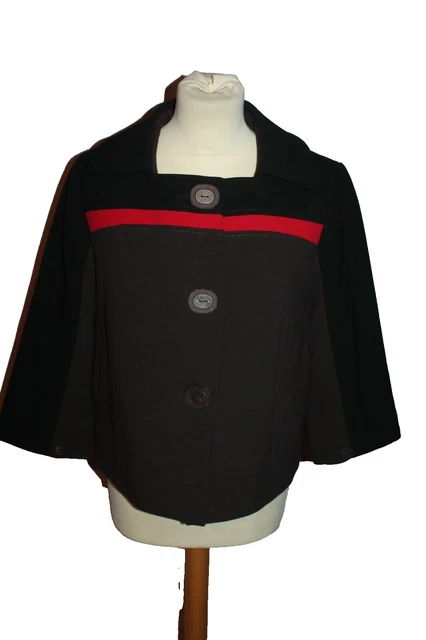 MANTEAU COURT FEMME °°° Jacqueline Riu °°° Taille 40 EUR 16,00