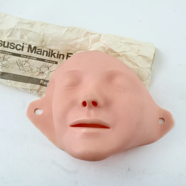 Resusci Manikin Face Replaceable Made In Norway