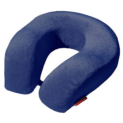 Navy Memory Foam Therapeutic Comfort U-shaped Travel Neck Pillow Support Cushion