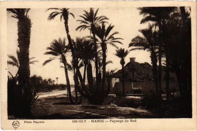 CPA AK MAROC Paysage du sud (1318565)