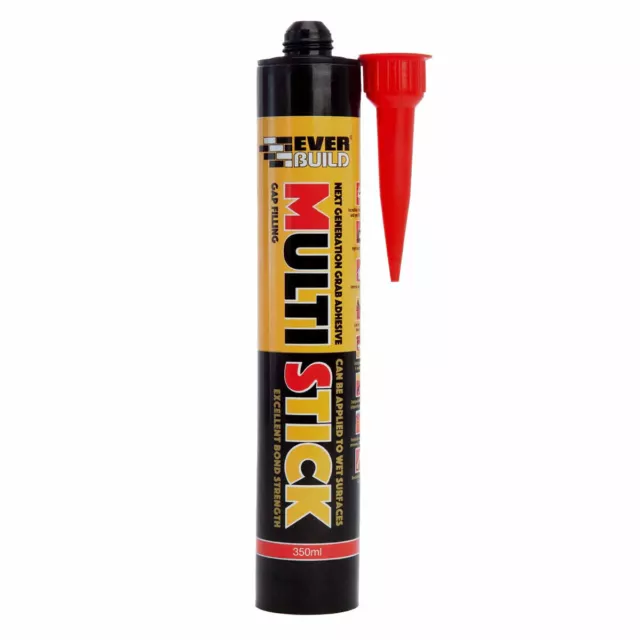 Everbuild SKMULTISWE Sika Multi Stick MS 350ml, White (12 Pack) 2