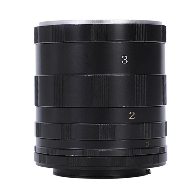Tubo de extensión macro de 3 pasos para dslr slr reino unido envío local I9C3
