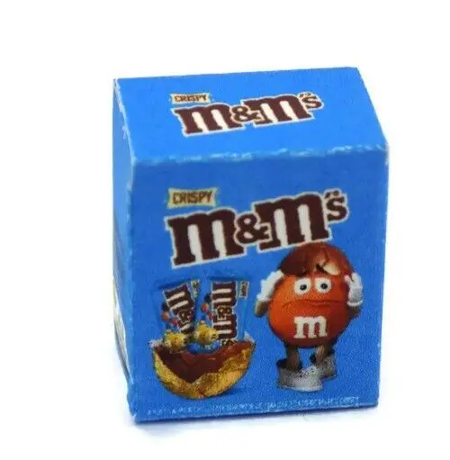 1:12th Scale Dolls House Miniature Easter egg M&Ms- packet-SD