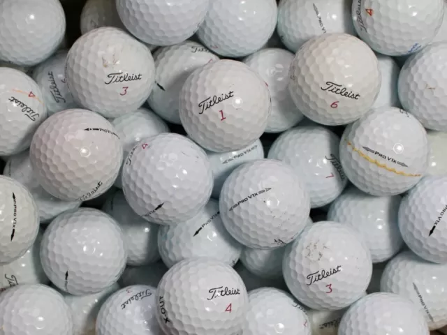 50 Golfbälle Titleist Pro V1x AA/AAA Lakeballs Bälle ProV1x V1 x V 1 x Golf