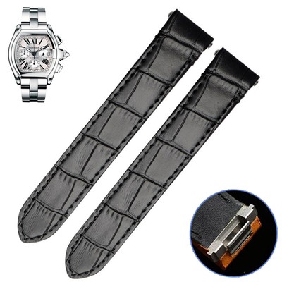 Cartier Bracelet de Montre Générique Réglable Compatible Pour Cartier Pasha Crocodiles 