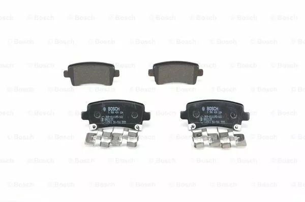 Bosch Brake Pads Set Rear Fits Vauxhall Insignia (Mk1) 2.0 CDTI #1 FAST DELIVERY