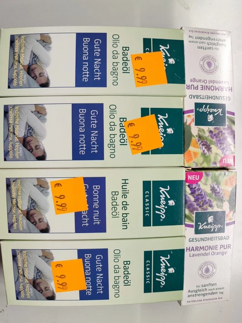 KNEIPP Pflegebad & Ölbad Spezial, 4x 200ml, 2x 100ml NEU & OVP