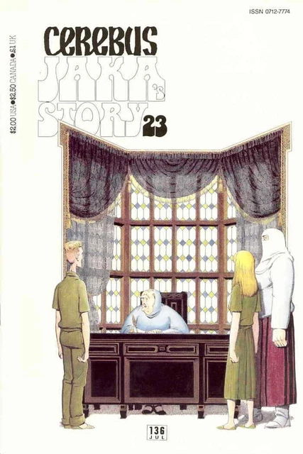 Cerebus the Aardvark #136 FN; Aardvark-Vanaheim | Dave Sim Jaka's Story 23 - we