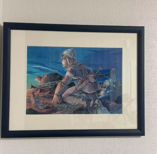 Nausicaa of the Valley of the Wind Reproduction Art Hayao Miyazaki Ghibli Japan