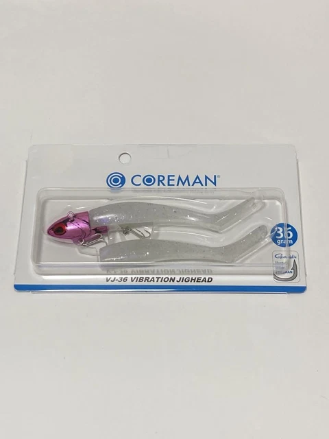 COREMAN•VJ-36•VIBRATION.JIGHEAD✖⑧ CORE MAN VJ-36 Vibration Jig Head PH Kaimura Pearl Used