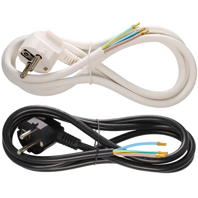 Zug-Spiralkabel 5m Mit Schuko-Stecker – 3x1,5mm² Flexibel Für Werkzeuge & Geräte
